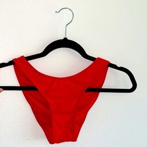 Red Bathing Suit Bottoms